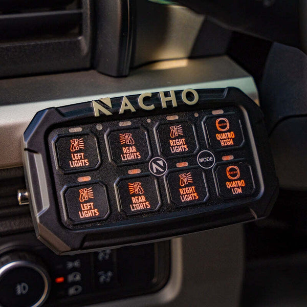 Nacho Lighting 8-Switch Auxiliary Accessory Control System