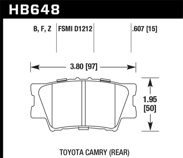Hawk HPS Street Performance Brake Pads