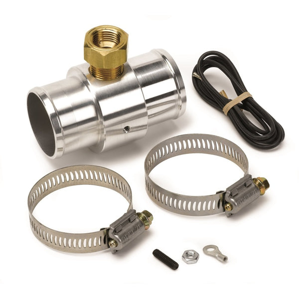 AutoMeter 1.5in Radiator Hose Adapter w/ 3/8in NPTF Female Port (Aluminum)
