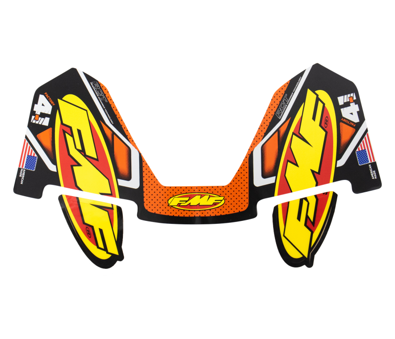 FMF Racing 4.1 Colorways 2020 Logo Kit - Orange