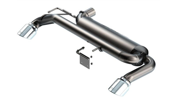 Borla Axle Back Exhaust for 21-22 Ford Bronco 2.3L 4WD with Chrome Tips