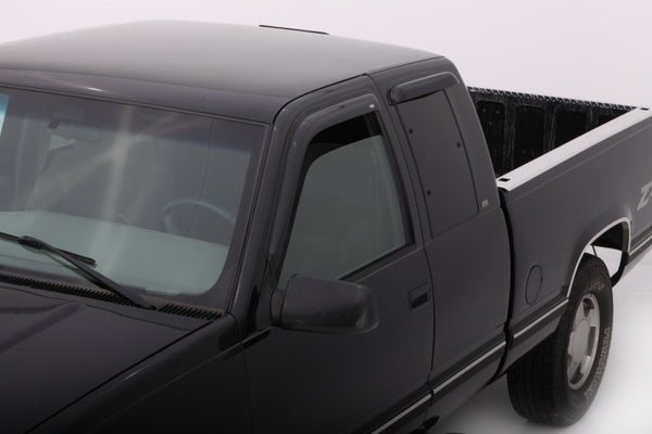 AVS Ventvisor Smoke Window Deflectors 4pc for 1988-1999 Chevy CK Extended Cab