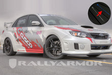 Load image into Gallery viewer, Rally Armor 11-14 Subaru WRX/STI (Sedan Only) Black UR Mud Flap w/Blue Logo