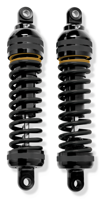 Progressive Harley-Davidson Ultra Low 944 Series Shocks 12.5in Heavy Duty - Blk/Gld