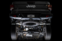 Load image into Gallery viewer, AWE Tuning 20-21 Jeep Gladiator JT 3.6L Tread Edition Cat-Back Dual Exhaust - Diamond Black Tip