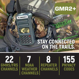 Rugged Radios Rugged GMR2 PLUS - GMRS / FRS Two Way Handheld Radio Safety Orange