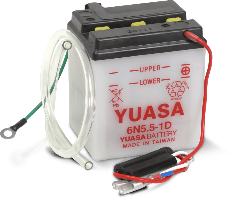 Yuasa 6N5.5-1D Conventional 6-Volt Battery