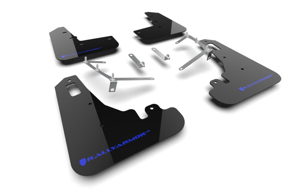 Rally Armor 22-25 Subaru BRZ / Toyota GR86 Black UR Mud Flap w/Blue Logo