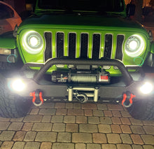 Load image into Gallery viewer, Oracle Jeep JL/Gladiator JT Oculus Bi-LED Projector Headlights - Amber/White Switchback SEE WARRANTY