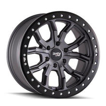 Load image into Gallery viewer, Dirty Life 9303 DT-1 17x9/5x127 BP/-12mm Offset/78.1mm Hub Matte Gunmetal Wheel - Simulated Rashring