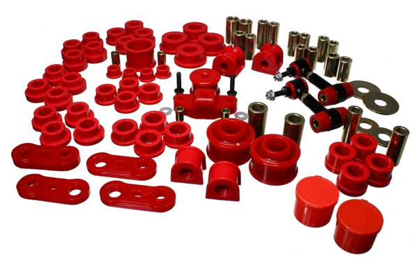 Energy Suspension Hyper-Flex Master Bushing Set for 2008-2012 Subaru Impreza WRX - Red