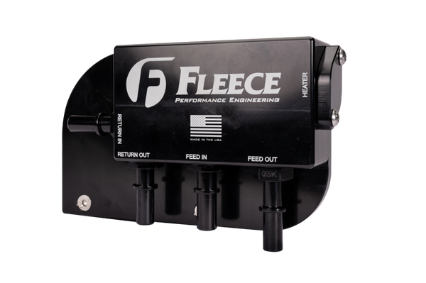 Fleece Performance 17-26 Ford F250-550 Powerstroke Under Bed Fuel Filter Assembly