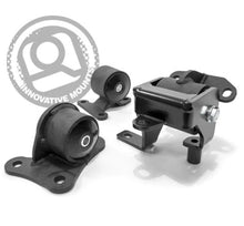 Load image into Gallery viewer, Innovative 97-01 Honda Prelude H/F Series Black Replacement Steel Mounts 75A Bushings