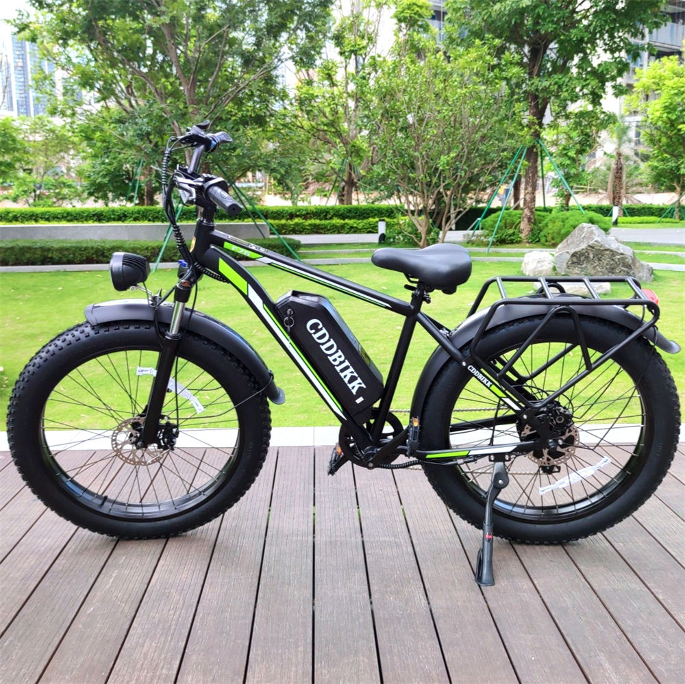 F26 Electric Bike 26" 1000W Motor 48V 17.5Ah Battery – Off-Road Fat Tire Electric Bicycle