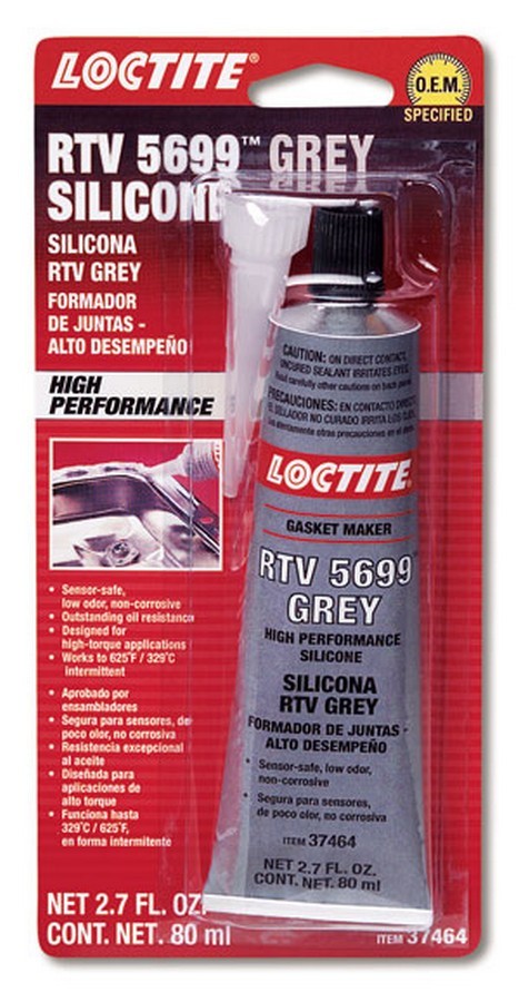 RTV 5699 Grey Silicone 80ml/2.7oz