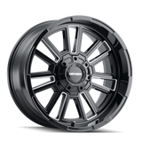 MAYHEM APOLLO 8115 GLOSS BLACK MILLED 20-9 8-165.1 0MM 125.2MM