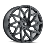 MAZZI BIG EASY 372 MATTE BLACK 20X8.5 5-108/5-114.3 35MM 72.6MM