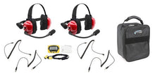 Load image into Gallery viewer, headset-track-talk-red-linkable-intercom-fan  