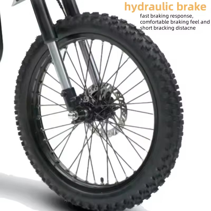 Fat Tire Electric Bike 2000W – Riding'times Full Suspension All Terrain eBike, USA/EU Stock, Dual Battery Electric Dirt Bike