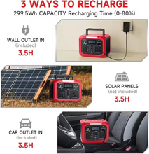 Load image into Gallery viewer, PREDATOR EastVolt Power Station 350W | Portable Solar Battery Generator