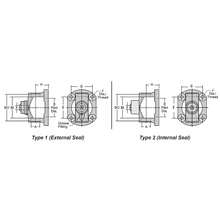 Load image into Gallery viewer, 3-21-2024 CV Flange Transfer Case 1350 Series fits 1999-2014 Dodge Ram 2500 Ford