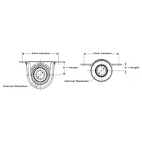 Rear Center Support Bearing for Chrysler Pacifica (2003–2008) — Replaces OEM 5157008AE / CBC10-R