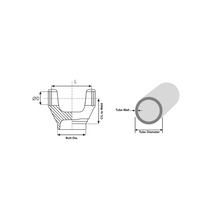 Load image into Gallery viewer, N3-28-457 Weld Yoke 1410 Series fits Neapco Spicer 4.0&quot; OD x .083&quot; W Tube
