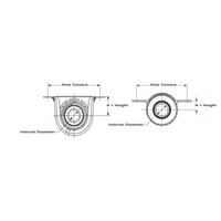 HB88108FD Driveshaft Support Bearing fits 1999-2007 Ford F250 F350 F450 F550