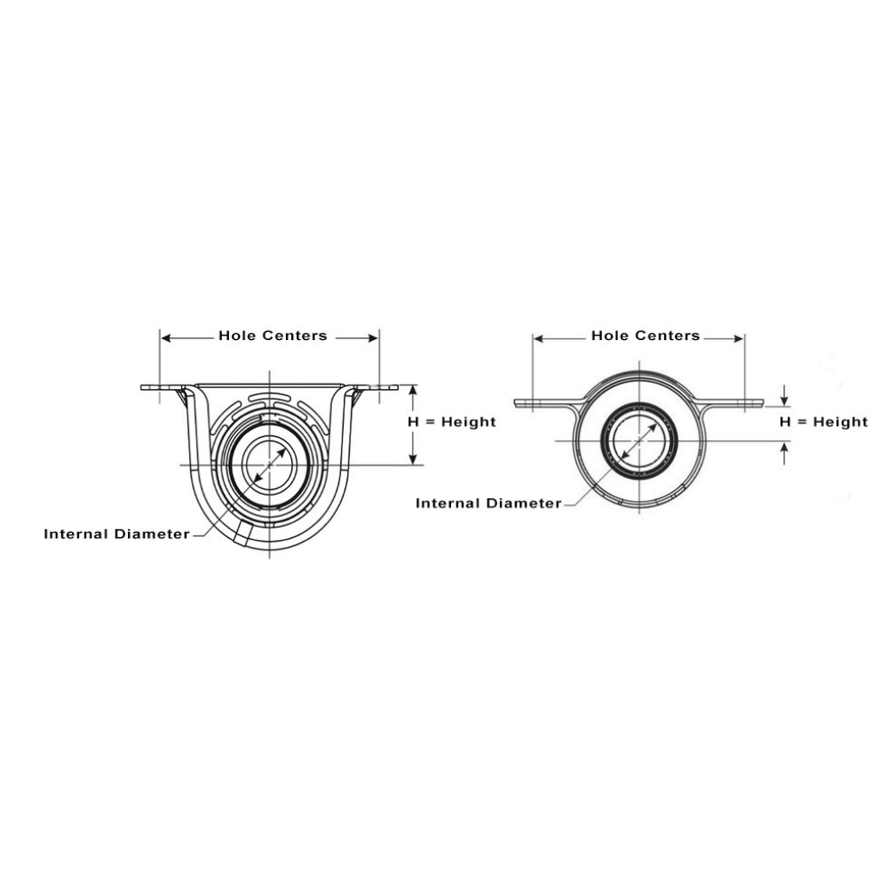 37230-24010 Center Bearing fits 1982-1998 Toyota Celica Supra Tercel Corona AWD