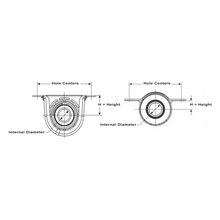Load image into Gallery viewer, 26121229317 Center Bearing fits 2000-2004 BMW 325XI 330XI E46 Series