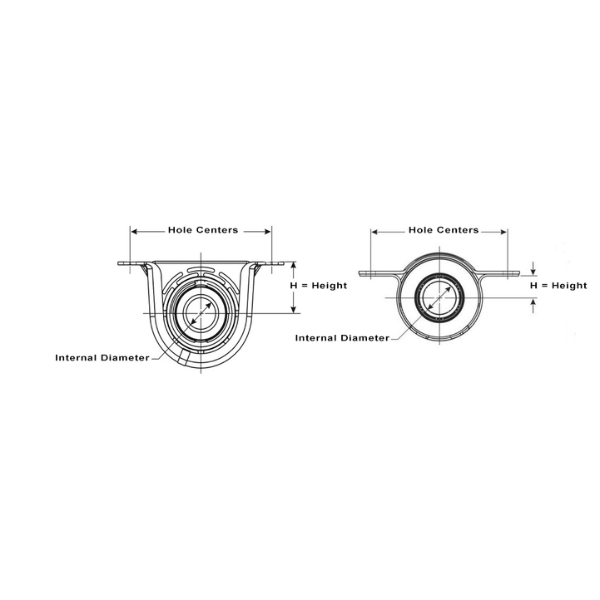 37230-09080 Center Support Bearing 32mm fits 2016-2022 Toyota Tacoma