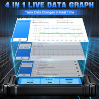 XTOOL D5 OBD2 Scanner Full System Diagnostic Tool with ABS SRS Transmission Scan & Lifetime Updates