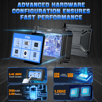 XTOOL D5 OBD2 Scanner Full System Diagnostic Tool with ABS SRS Transmission Scan & Lifetime Updates