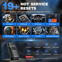 XTOOL A30D Anyscan OBD2 Scanner Bluetooth Full System Diagnostic Tool with Bi-Directional Control