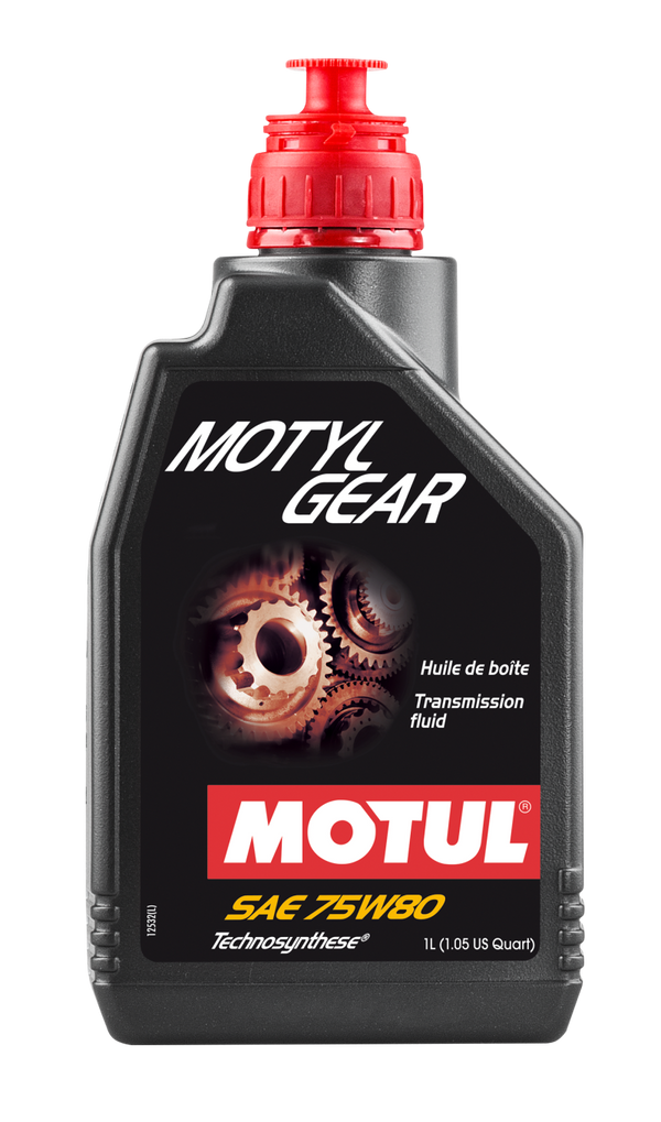 Motul 1L Transmission MOTYLGEAR 75W80 - Technosynthese - API GL-5 / MIL-L-2105D