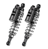 Bitubo WMT0 Twinshocks Adj.: Spring Preload, Reb., Comp., Length 330mm, Piggyback Tank, Chr Edition