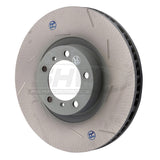SHW 11-16 Porsche Panamera 4 3.6L w/o Ceramics Right Front Slotted Monobloc Brake Rotor (298615302B)