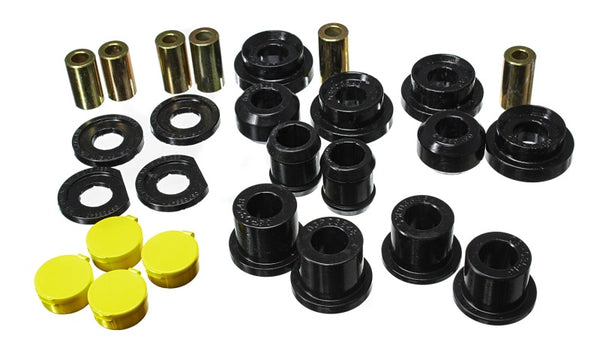 Energy Suspension Honda Civic 2006-2011 Black Rear Lower Trailing Arm and Lower Knuckle Bushing Set
