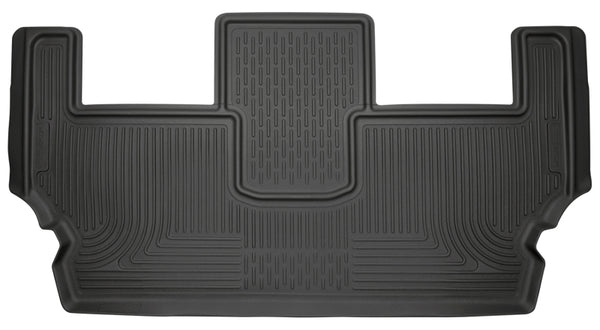 Husky Liners 2017 Chrysler Pacifica Stow & Go 3rd Row Rubber Floor Liners - Black