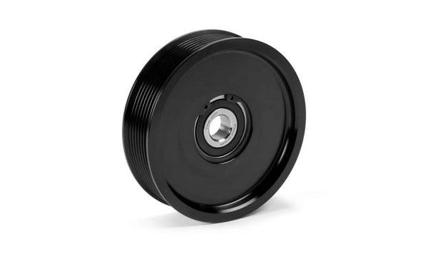 Fleece Performance Upper Fan Pulley Idler for 03-18 Dodge 2500/3500 Cummins - Black Contrast