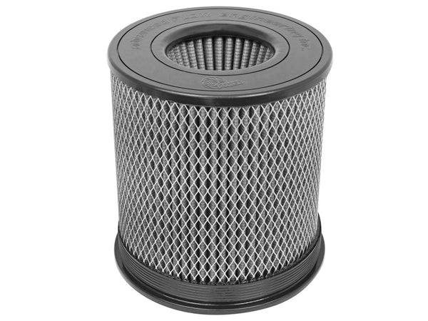 aFe MagnumFLOW Pro DRY S Universal Air Filter  6in Flange, 8 1/8in Base/Top, 9in Height