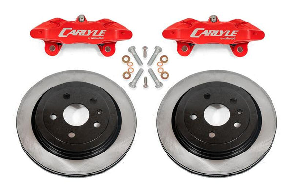BMR 14-17 Chevrolet SS Performance Brake Kit - 15in Conversion with Red Calipers