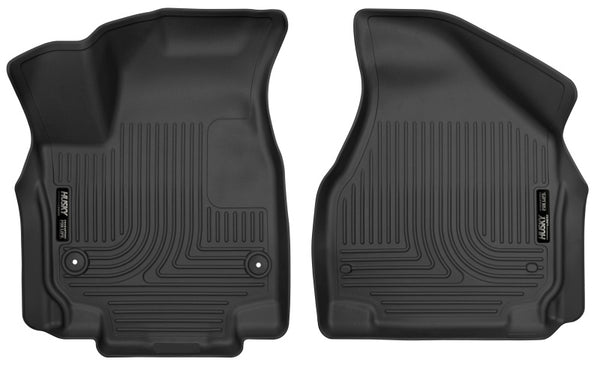 Husky Liners WeatherBeater Front Row Floor Liners for 2017 Chrysler Pacifica - Black