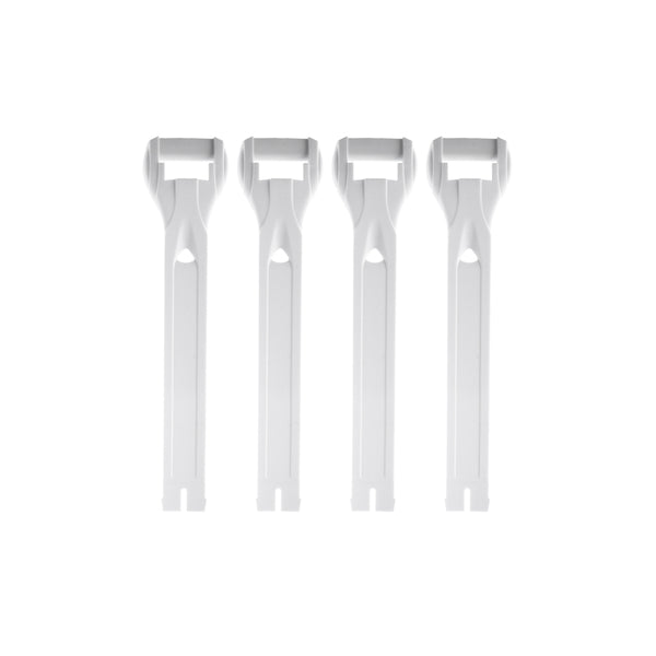 Gaerne SG10 Long Strap Replacement - White (Set of 4)