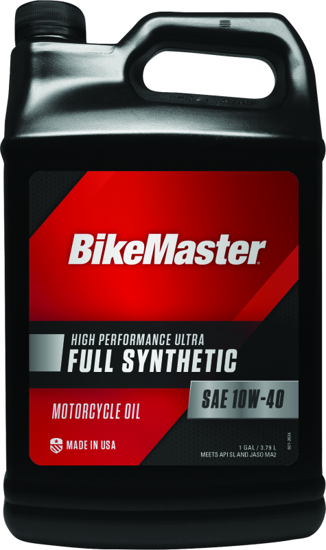 BikeMaster 10W-40 Full Synthetic Motor Oil (1 Gallon)