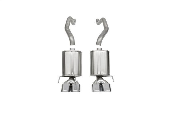 Corsa 2009-2013 Chevrolet Corvette (C6) 6.2L Polished Sport Axle-Back Exhaust w/4.5in Tips