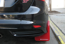 Load image into Gallery viewer, Rally Armor 12-19 Ford Focus ST / 16-19 RS Black Mud Flap w/Grey Logo