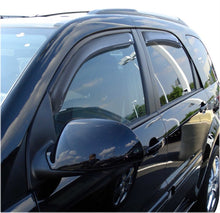 Load image into Gallery viewer, AVS 05-09 Chevy Equinox Ventvisor In-Channel Front &amp; Rear Window Deflectors 4pc - Smoke