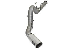 Load image into Gallery viewer, aFe LARGE BORE HD 5in 409-SS DPF-Back Exhaust w/Polished Tip 2017 Ford Diesel Trucks V8 6.7L (td)