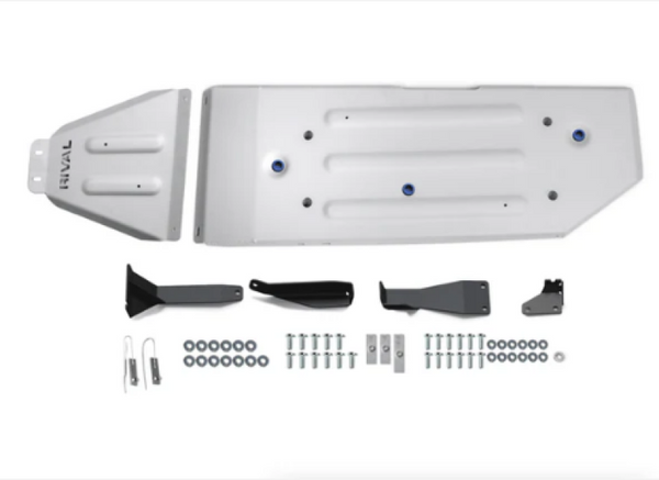 Rival 2016-2023 Toyota Tacoma 3Gen   Aluminum Gas Tank Skid Plate